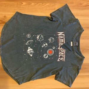 Modern Lux Grey Cut Out Shirt